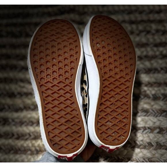 Vans Cheetah Print Slip On Youth 3 Off the wall, casual - Picture 4 of 4